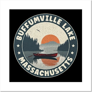 Buffumville Lake Massachusetts Sunset Posters and Art